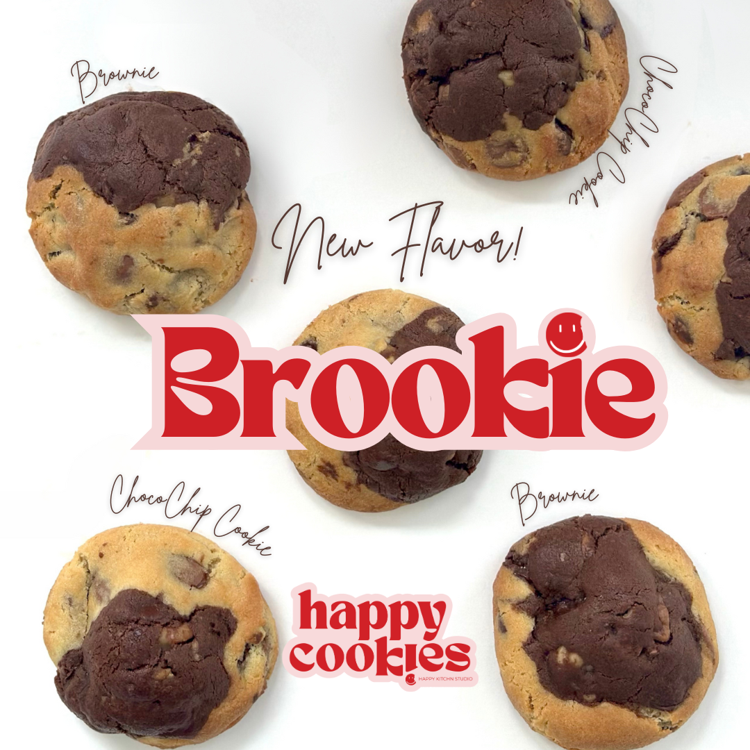 Double the delight, double the happiness! Dive into our new Brookie – the perfect blend of brownie and chocolate chip cookie. Because two treats are always better than one!